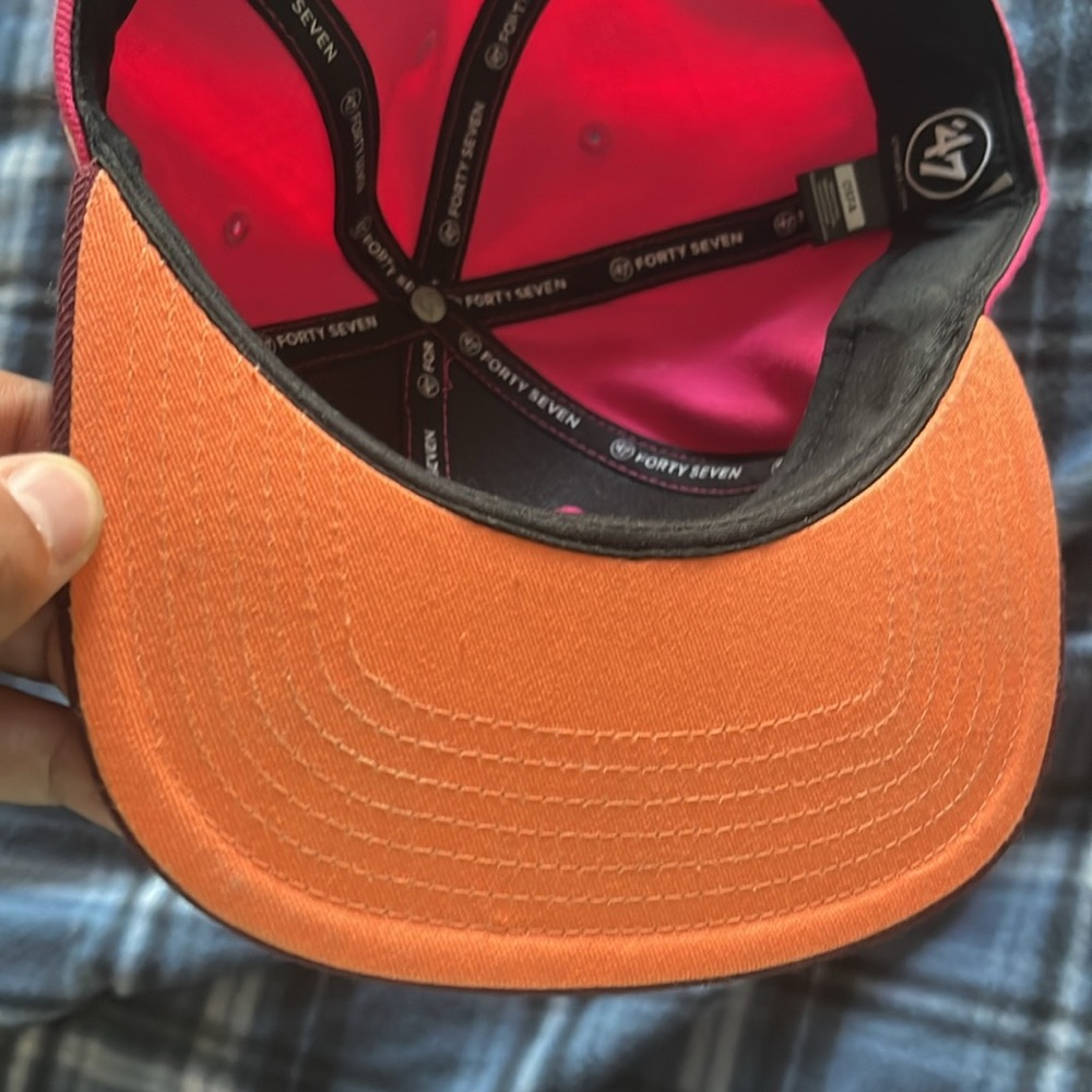 47 Los Angeles Angles Pink Adjustable Cap - Picture 14 of 17